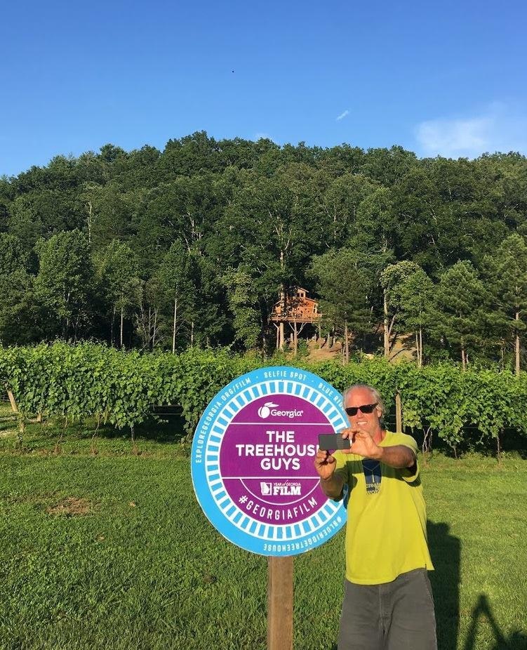 Blue Ridge Treehouse at Bear Claw Vineyards | Blue Ridge, GA